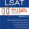 10 Real LSATs Grouped by Question Type